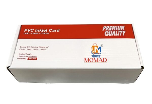 Inkjet PVC card For L8050 PVC CARD Printer card with white card 230 Card in the box