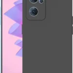 Back Cover for Oppo K10 / RM9I// A76/A36/A96 (Gray, Matte Finish, Silicon)