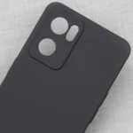 Back Cover for Oppo K10 / RM9I// A76/A36/A96 (Gray, Matte Finish, Silicon) - Image 4
